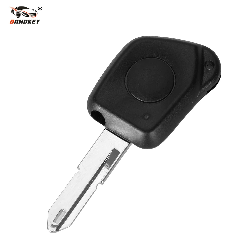 Dandkey ключ удаленной машине чехла для peugeot 106 205 206 306 405 406 хорошее качество Замена чехол для ключей от автомобиля брелок 1 кнопка