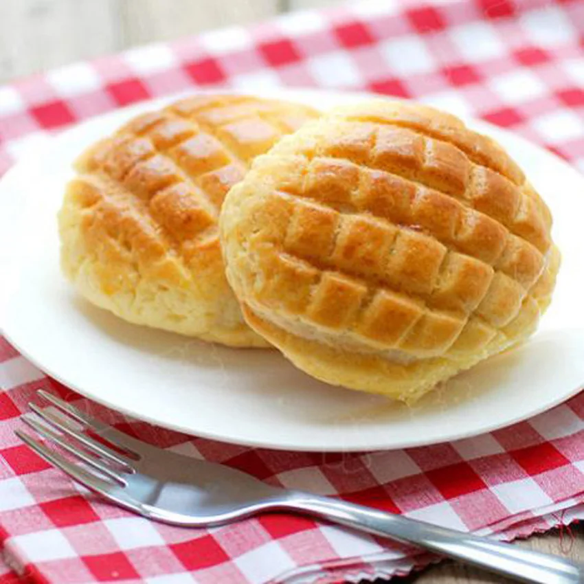 Пластик торт хлеб ананас Стиль плесень хлебозаводов резца плунжера