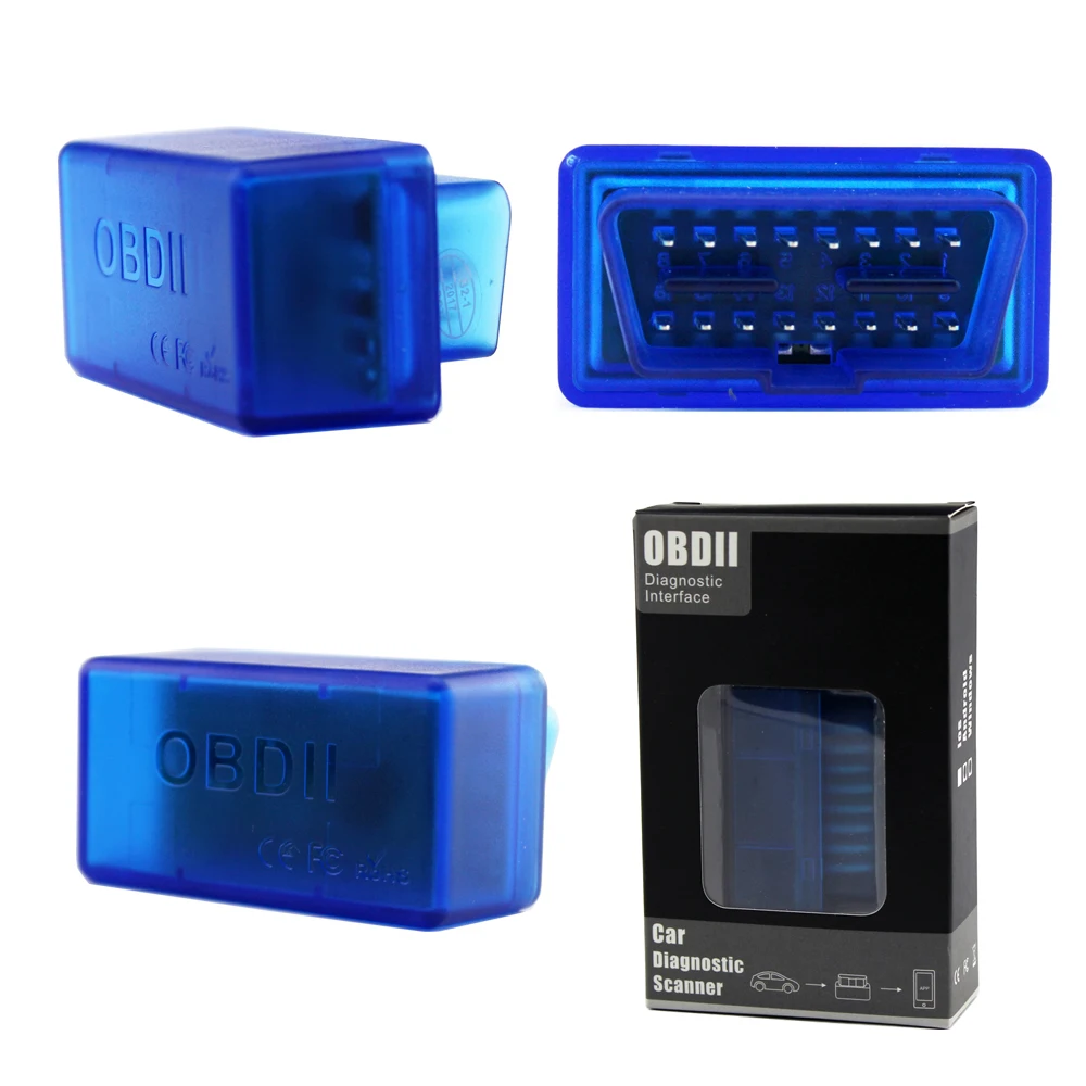 Android автомобильный сканер OBDII ELM327 V2.1 Bluetooth автоматический диагностический инструмент и OBD с переключателем опционально