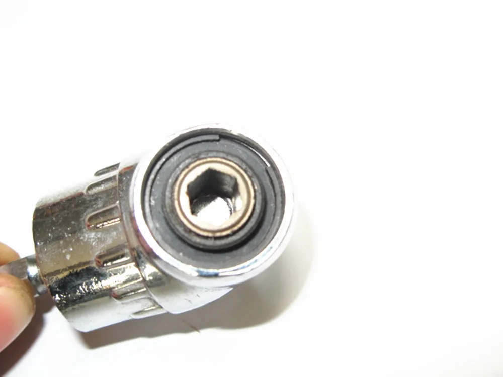Stainless Steel 105 Degrees 1/4in Hex Drill Bit Angle Driver Screwdriver Fittings Screw Bits | Инструменты