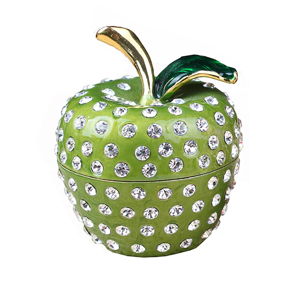 Кольцо для помолвки Apple Bejeweled инкрустированная Ювелирная шкатулка подарок на