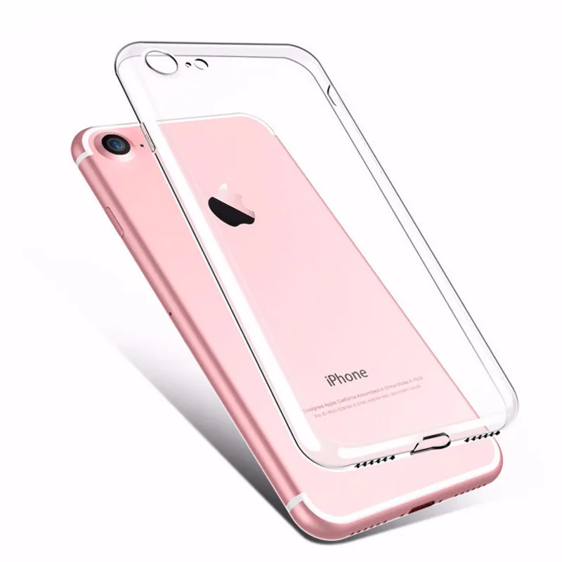 TPU Мягкий ТПУ чехол для телефона, для iPhone 6S 7Plus 11 11PRO 7 8 SE XR XS MAX - Цвет: TPU