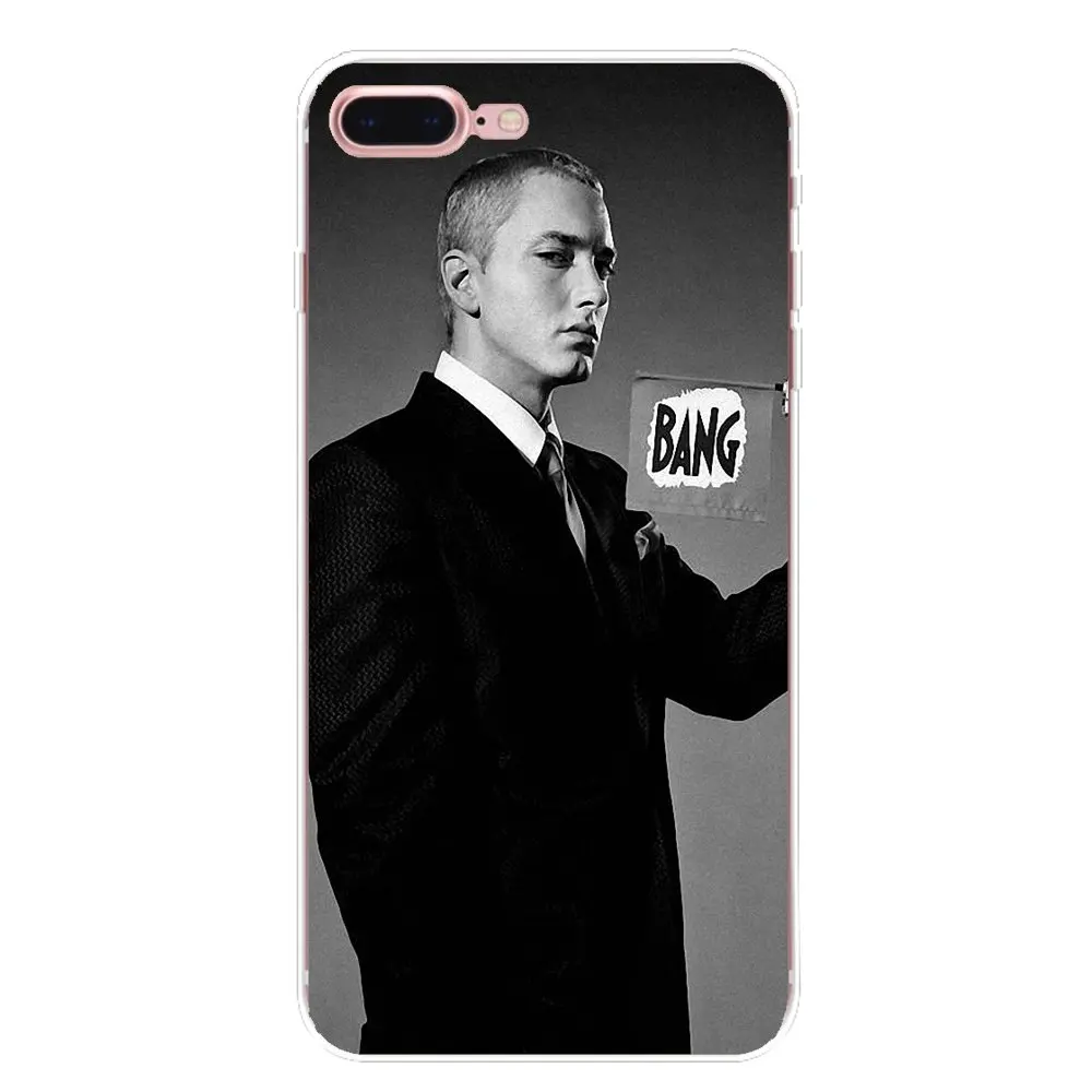 Eminem For Huawei G7 G8 P7 P8 P9 Lite Honor 4C 5X 5C 6X Mate 7 8 9 Y3 Y5 Y6 II 2 Pro 2017 Silicone Phone Shell Cover |