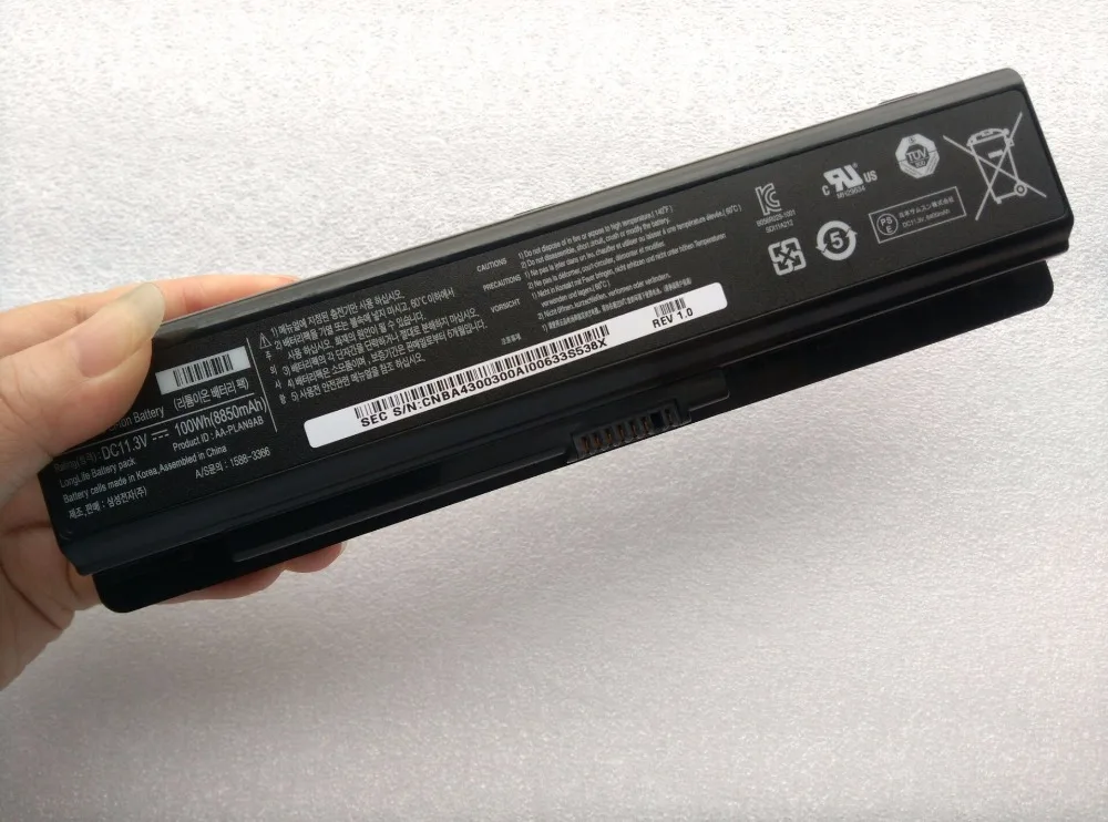 100WH AA-PLAN6AB AA-PLAN9AB ноутбук Батарея для samsung 200B 400B 600B NP200B NP400B NP600B P200 NT200B NT400B NP600B