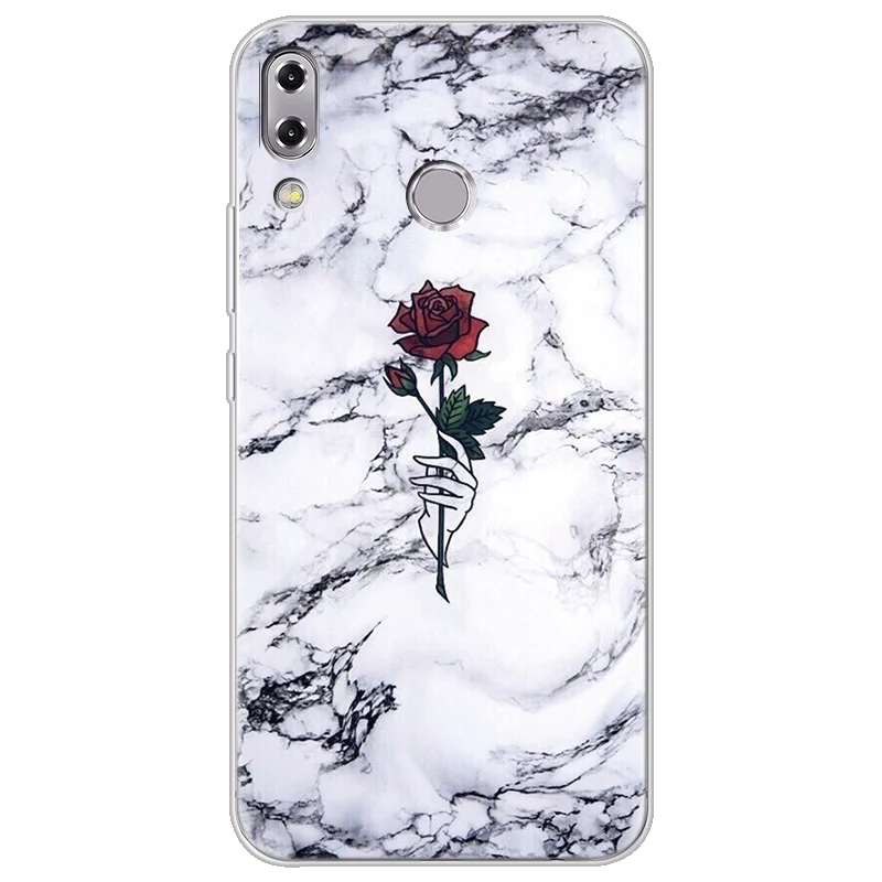 dls1rose Термополиуретановый чехол для Asus Zenfone 4, 3, 5, 5Z Max Лазерная Pro Plus ZE620KL ZC520KL ZC554KL ZE554KL ZC551KL ZD552KL ZC553KL ZB570TL чехол мягкий чехол - Цвет: dls1rose