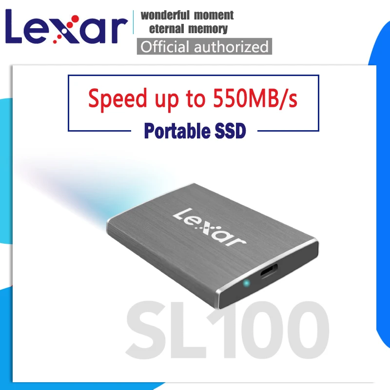 Внешний твердотельный накопитель Lexar USB 3 1 240 Мб/с 512 ГБ/ГБ | Компьютеры и офис