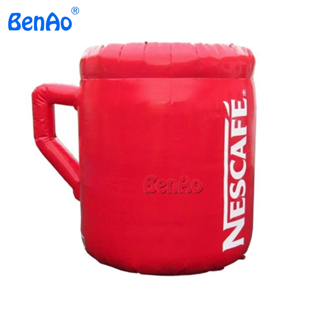 

Z061 BENAO Free shipping Hot sale customized cup replica model, inflatable replica for advertising