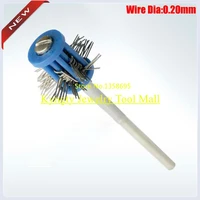 5 pcs pack mini brush mounted matt wire brush wire dia 0 2 mm shank 12 12mm jewelry tools jewelry making tools jewellery to