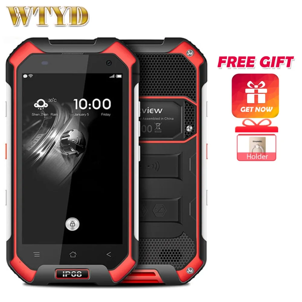 Blackview BV6000 Android 6.0 32 ГБ/3 ГБ IP68 Водонепроницаемый 4.7 дюймов MT6755 Octa core 2.0 ГГц BV6000S 16 ГБ/2