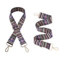 bag straps ethnic flower belt accessories women adjustable shoulder hanger handbag straps decoration handle ornament
