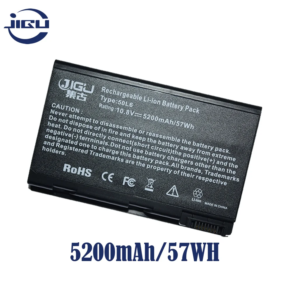 JIGU Laptop Battery For Acer Aspire BATBL50L4 BATBL50L6 3650 5650 3103 3690 5100 5101 5102 5110 5610 5515 5630 5680 3693WLMI|battery for acer
