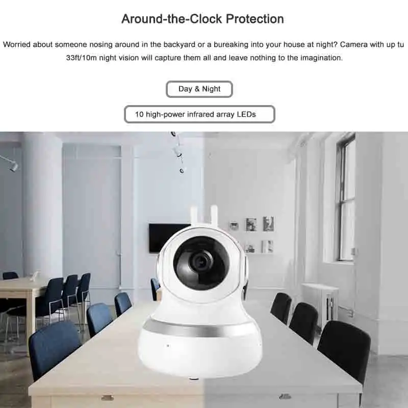 

PUAroom Brand motorized ptz wifi and onvif low cost wireless small CCTV camera in home