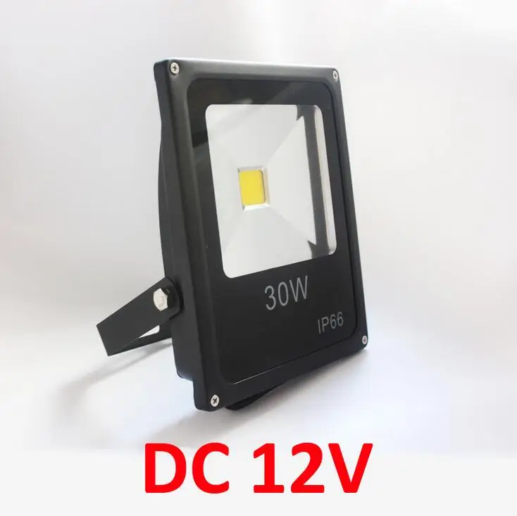 Водонепроницаемый светодиодный прожектор 12 В постоянного тока 10 Вт 20 30 50 100