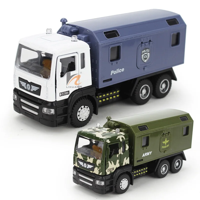 Бесплатная доставка модель грузовика для пожарной службы 1:50 Инженерная техника