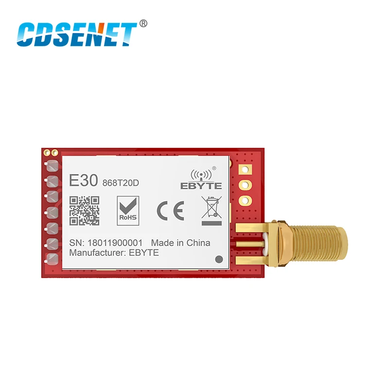 Передатчик SI4463 868 МГц радиочастотный модуль дальний радиус действия CDSENET