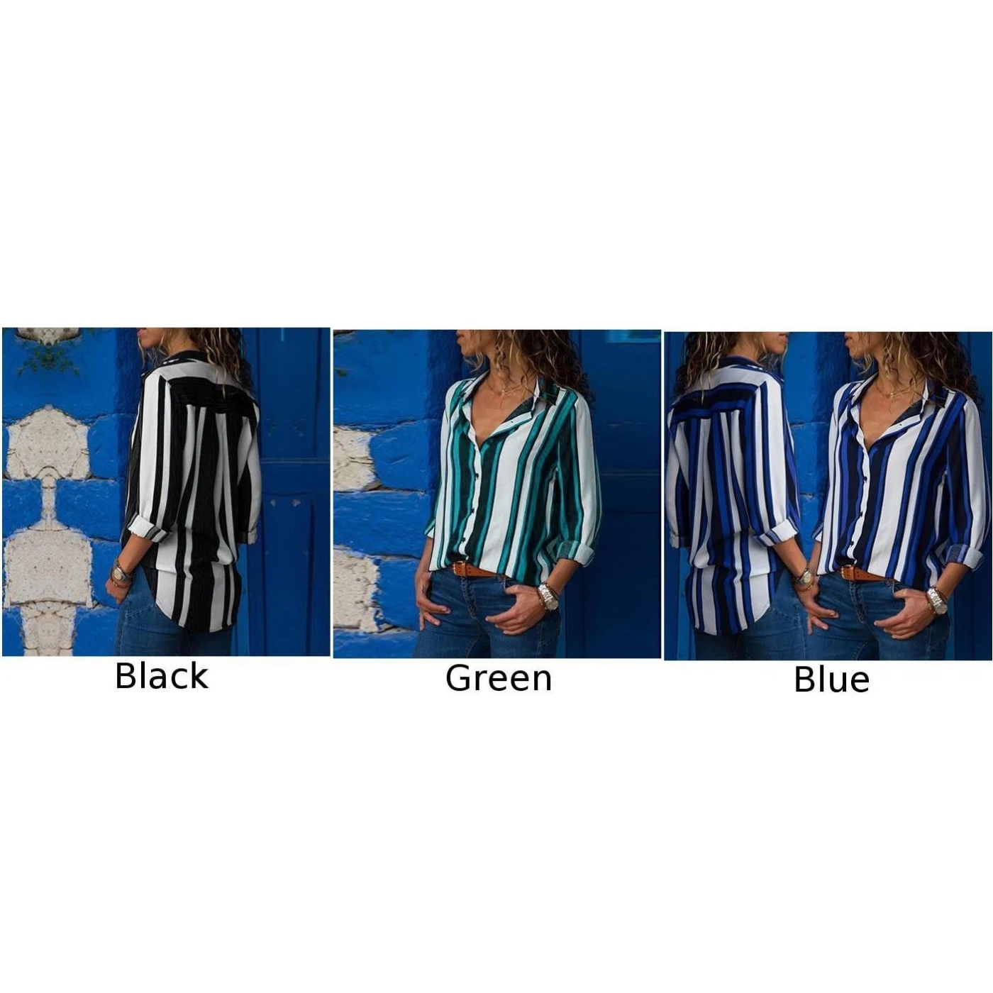 Женские топы для работы Летние шифоновые Повседневные Модные с отложным