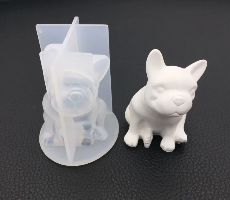 

1pcs Dog Silicone Gypsum Mold/Aromatherapy Mold/DIY Ornament Mold