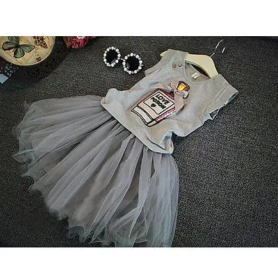 Summer Tutu Mini Cute Sleeveless Cotton Pageant Party Outwear High Quality Baby Kids Girls Dresses Infant Girl 2-7 Years | Детская