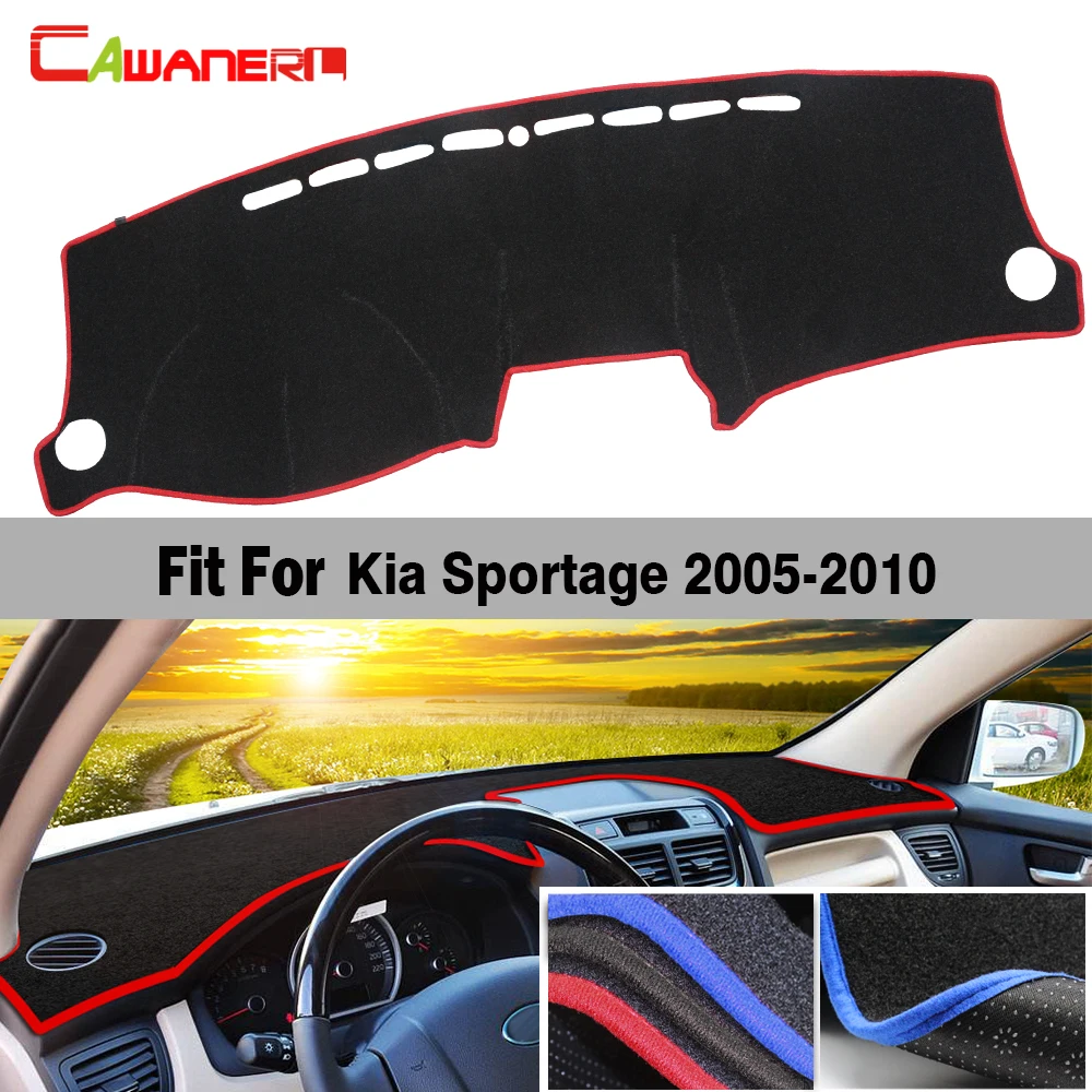 

Car Accessories Interior Dashboard Mat Dash Avoid Light Pad Carpet Desk Cover Anti Slip For Kia Sportage 2005-2010