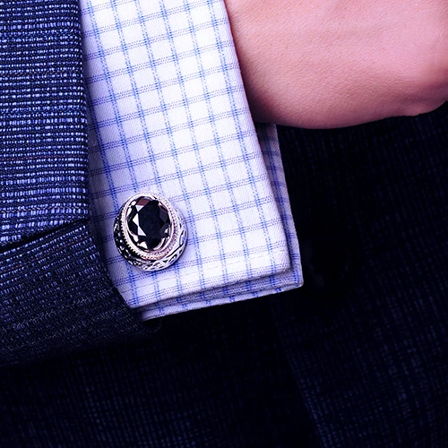 Элитная рубашка KFLK запонки для мужчин брендовые в стиле ретро высокого качества