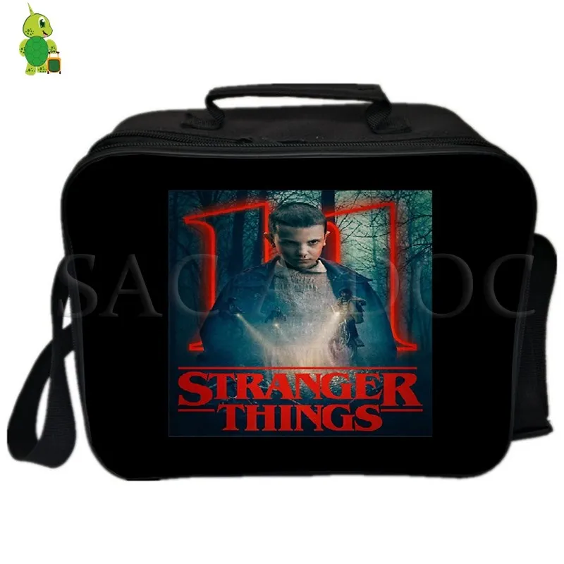 9 Сумка-холодильник для обеда «Stranger Things Eleven», сохраняющая свежесть льда, теплоизоляционная сумка для женщин и мужчин, сумка на плечо для пикника и кемпинга - Цвет: 9