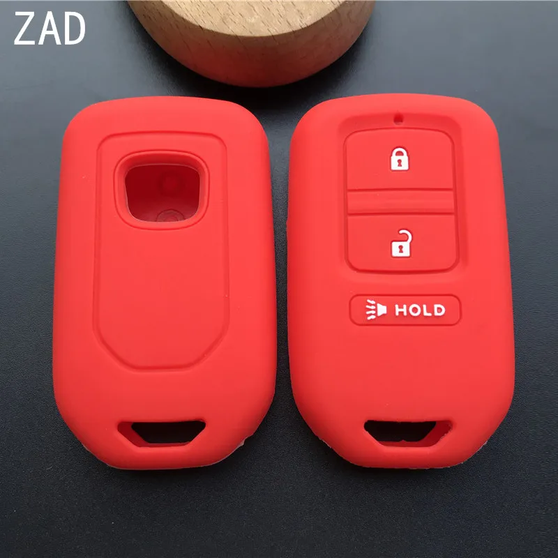 ZAD silicone rubber car key case cover for honda fit jade CRV VEZEL XRV CRIDE 3 buttons | Автомобили и мотоциклы