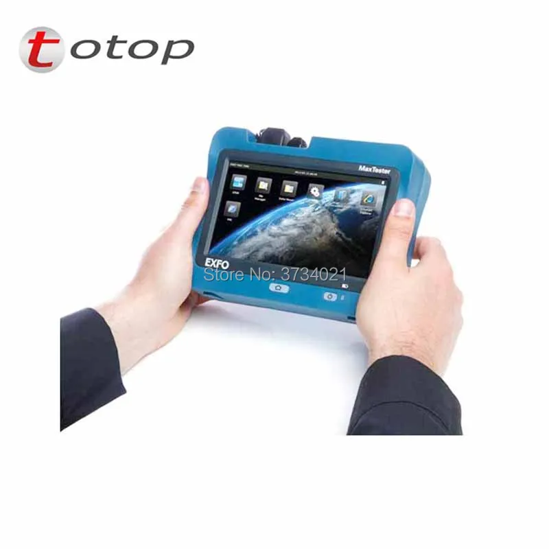Вспышка Многоязычный интерфейс OTDR EXFO MaxTester-720C Оптический измеритель
