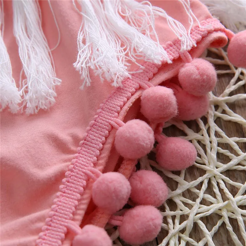 Милая шикарная Одежда для маленьких девочек летняя одежда новорожденных