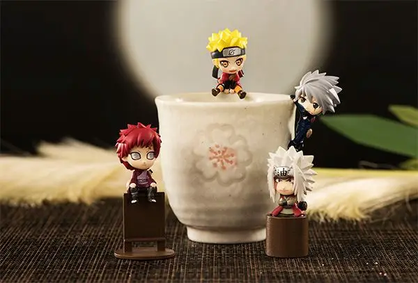 Ochatomo серия NARUTO Shippuden Konoha of break time UCHIHA SASUKE HARUNO SAKURA UZUMAKI набор из 8 предметов|naruto