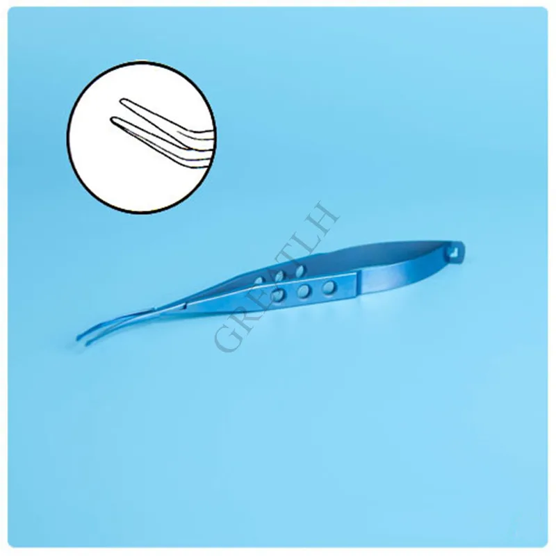 

Titanium Ophthalmic Shepard Lens Forceps 120mm long