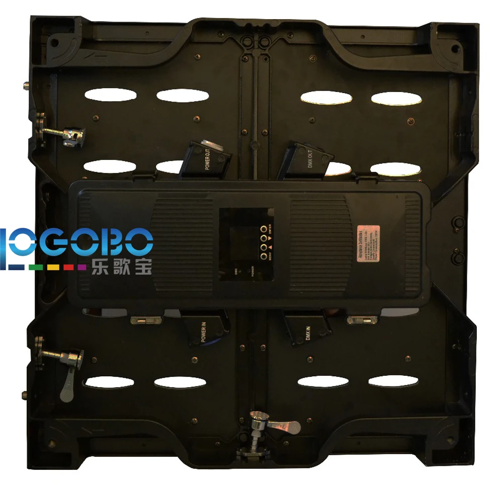 Бесплатная доставка 2 единицы 36x3 Вт теплый белый светодиод DMX Pixel золотой