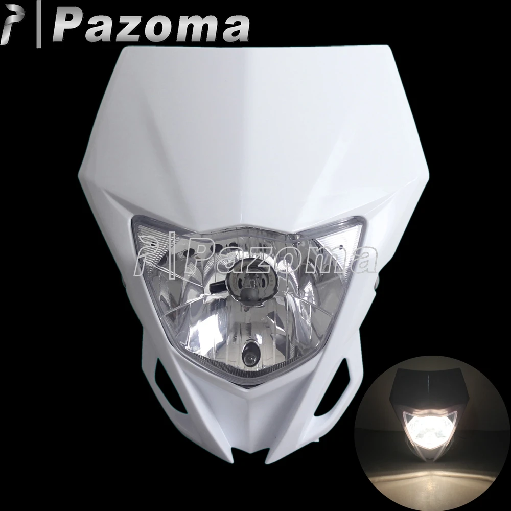 12V35W моторцикл MX Supermoto фара мотоциклетная для Yamaha WR250F WR450F KAWASAKI KLX KX 250 450 2012-2016 |