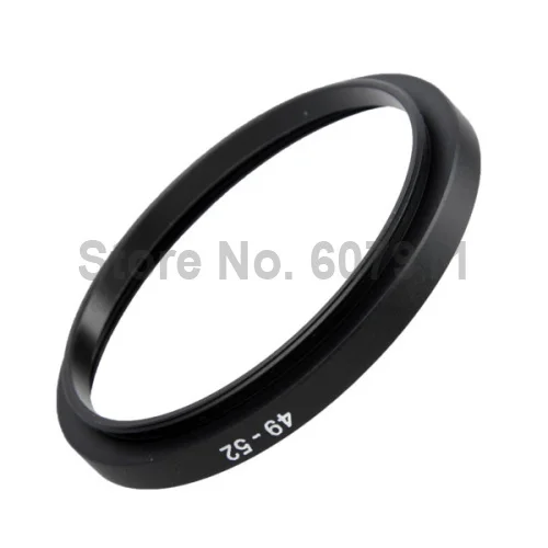 Металлическое повышающее кольцо адаптер фильтра объектива 49 мм-52 мм 49-52 для