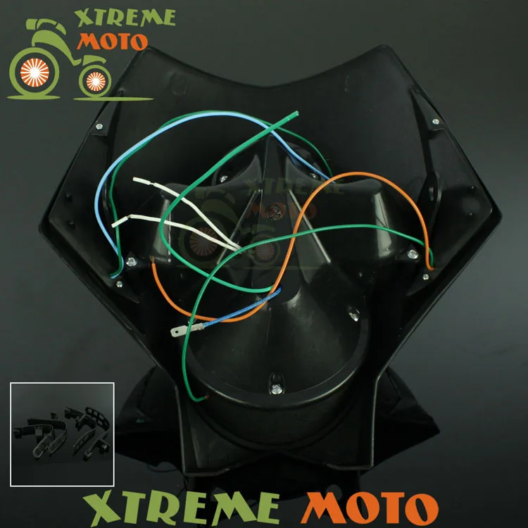 Универсальный светодиодный налобный фонарь уличный ДЛЯ CRF CR XR KTM YZ WR KX KLX RM RMX DR DRZ TC TE FE FC Enduro мотокросс