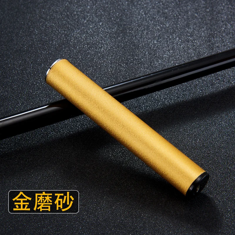 Gold Новейшая мини двойная дуговая зажигалка, маленькая электрическая USB Зажигалка, тонкая перезаряжаемая дуговая плазменная зажигалка, ветронепроницаемая портативная - Цвет: Gold