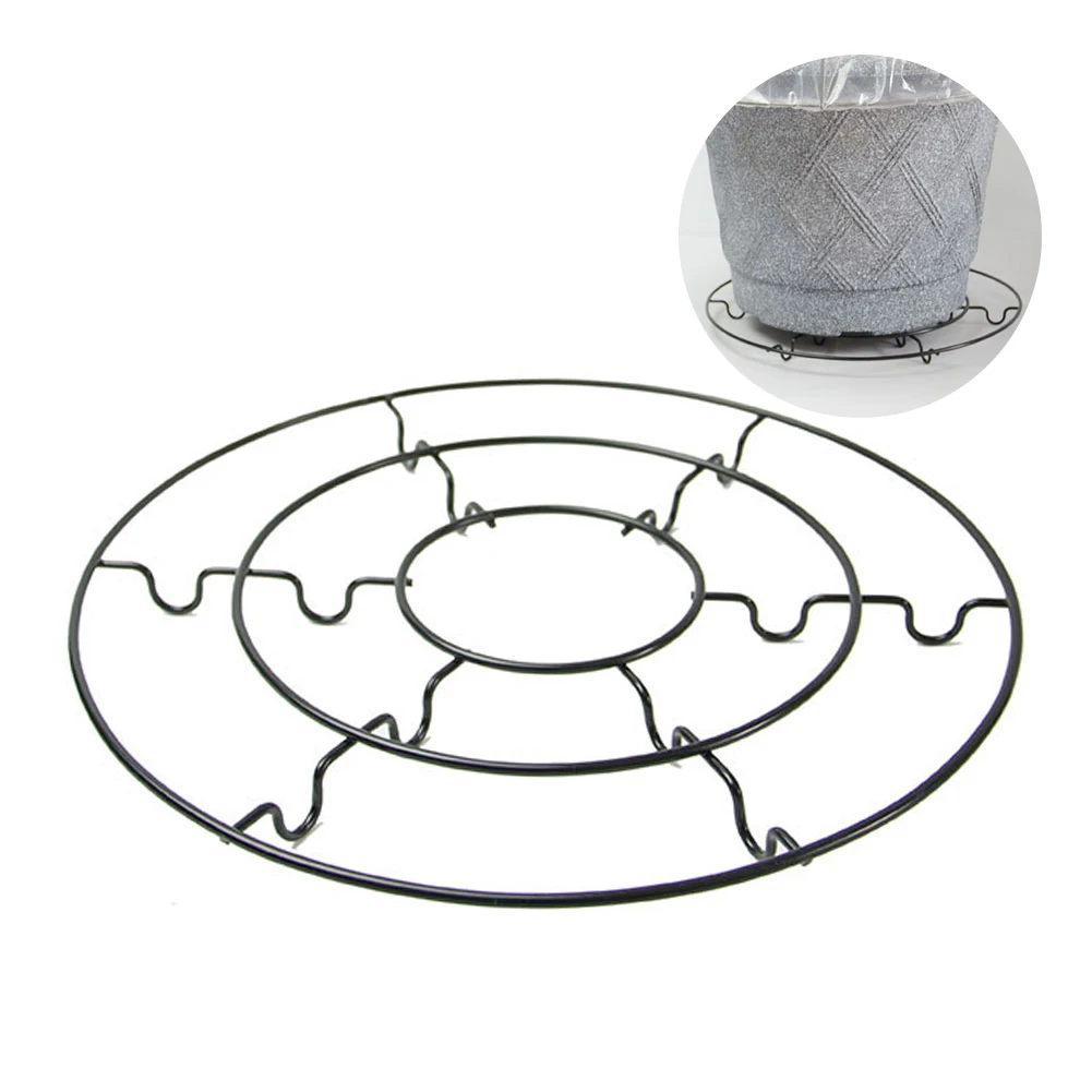 Наружная настольная гостиная Rustproof растение дома железная подставка для горшка