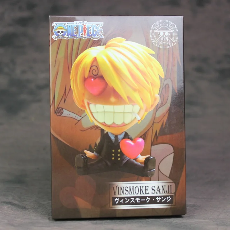 Hot Anime Figure Doll One Piece Sanji Action Figura Collection Figurine Model Toys Gift 9cm | Игрушки и хобби