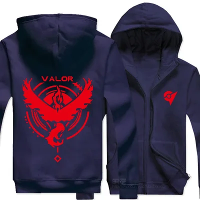 23 Новые толстовки для мужчин и женщин для Аниме Pokemon Team Mystic Valor Instinct дизайн толстовка унисекс пальто толстовка - Цвет: 23
