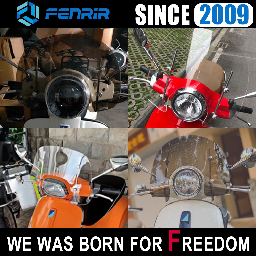 Скутер дефлектор ветрового стекла лобового мотоцикла экран для piaggio vespa sprint gts 300