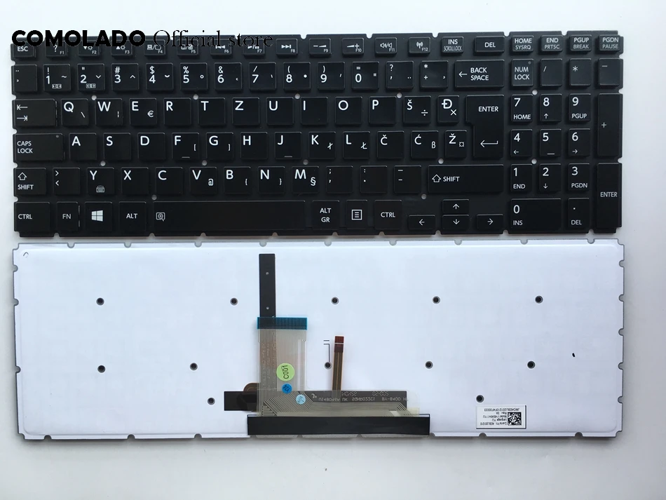 WB Западная балкана клавиатура для Toshiba Satellite S55T-B5271SM S55T-B5273NR S55T-B5282 S55B-T S55-B S55D-B с