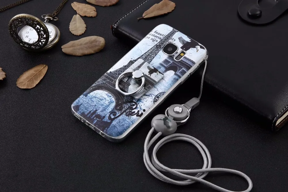 Мягкий гелевый Чехол с УФ принтом для Samsung Galaxy Note 2 3 4 5 S3 S4 S5 S6 S7 Edge S8 Plus|case for samsung