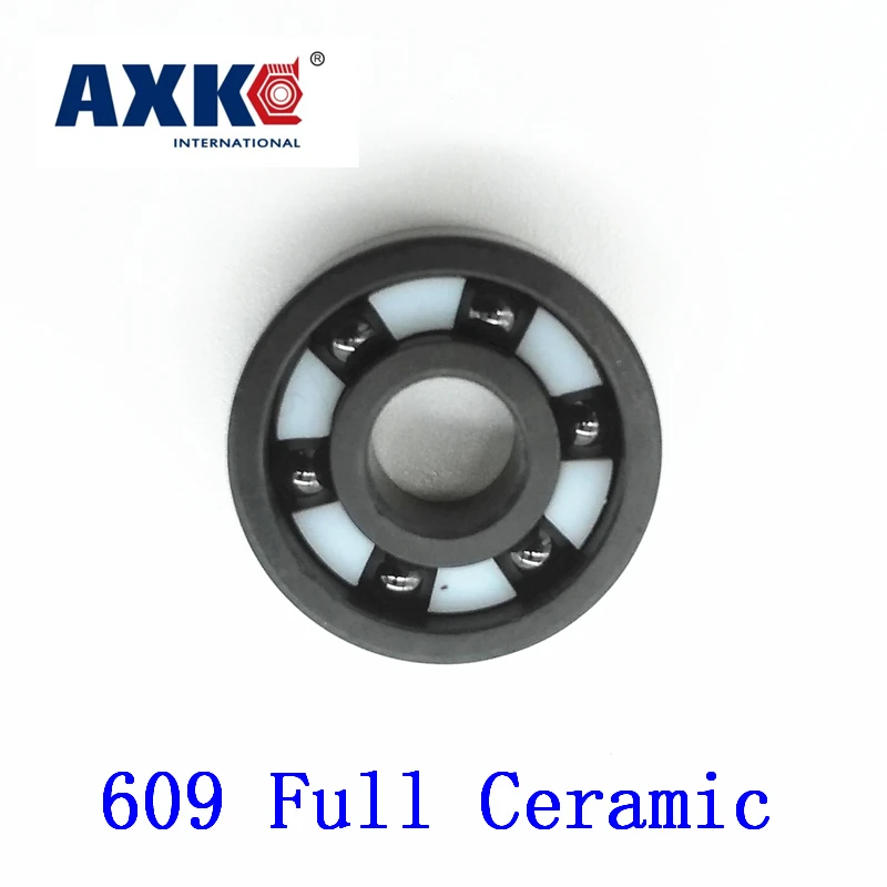 

Axk 609 Full Ceramic Bearing ( 1 Pc ) 9*24*7 Mm Si3n4 Material 609ce All Silicon Nitride Ceramic Ball Bearings