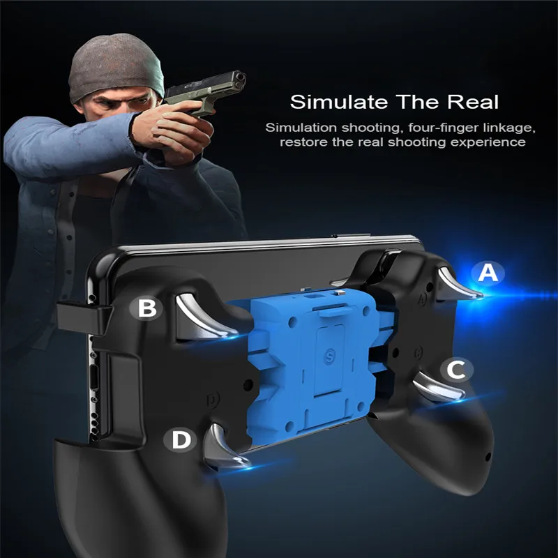 Беспроводной контроллер Pubg bluetooth геймпад мобильный игровой ручная кнопка огня