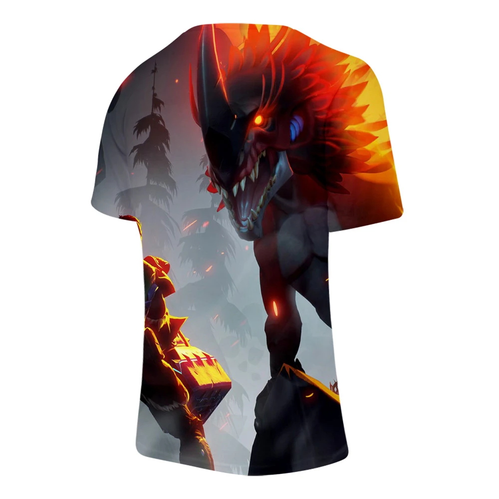 Dauntless игра 3D стиль летняя футболка с короткими рукавами 2019 новая модная