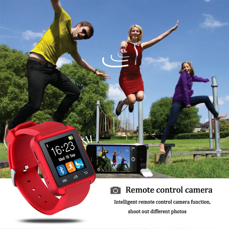 2018 горячая Распродажа U8 Smartwatch Bluetooth часы Сенсорный экран ответ и набрать