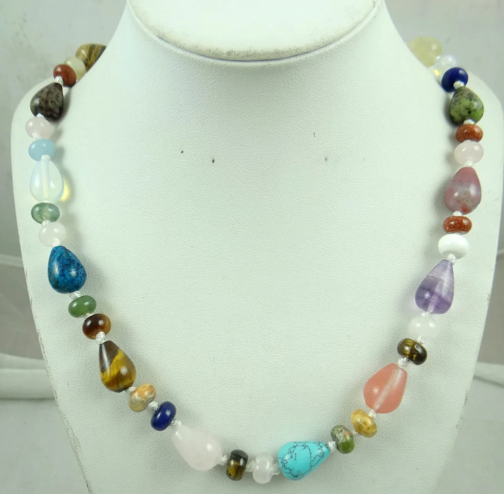 Модный натуральный розовый кварц оникс опал тигровый глаз драгоценный камень