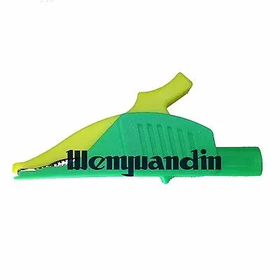 2x Insulated Dolphin Clip Alligator With 4mm Socket Test Lead Clamp 32A CL4263 | Обустройство дома