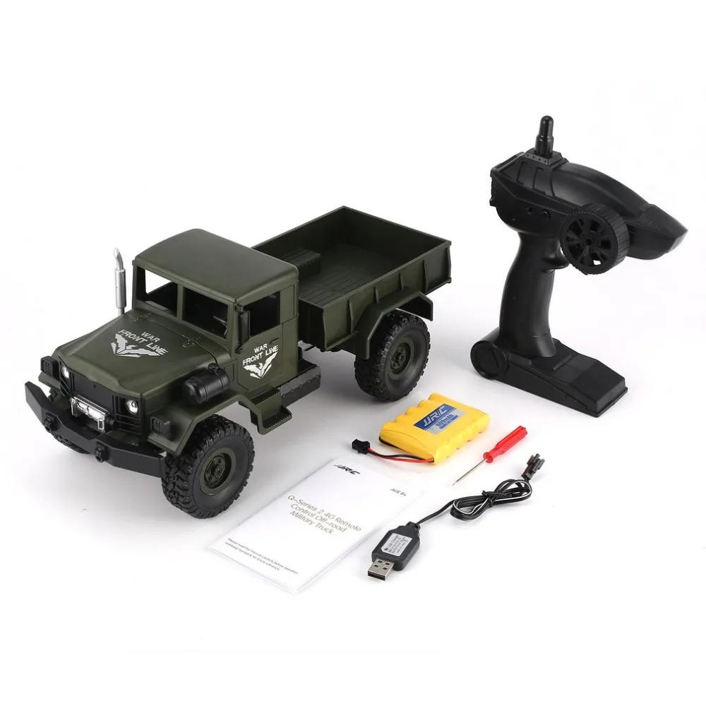 JJRC Q62 1/16 2 4 г 4WD длинный срок службы батареи внедорожный военный багажник