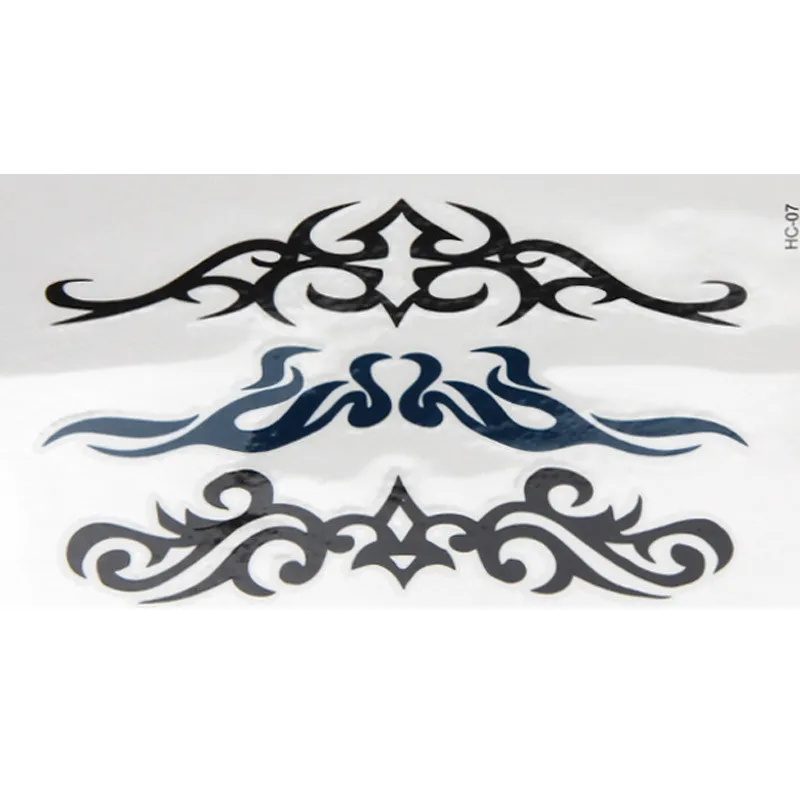 1 шт Временные водонепроницаемые татуировки Мужской пистолет сексуальный