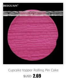 16 см Акриловая Скалка Для Fondant(сахарная) торт впечатление Скалка тесто ролик тиснение Инструменты для выпечки